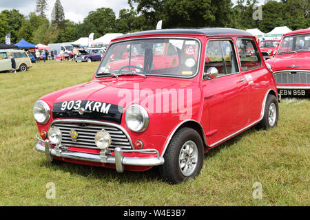 1963 Morris Cooper 903KRM MCR Nazionale Mini Cooper giorno Beaulieu 2019 Foto Stock