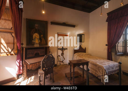 Guatemala, San Juan del Obispo, il Palacio del Obispo, Palazzo Vescovile, 1530-1540S, interno Foto Stock