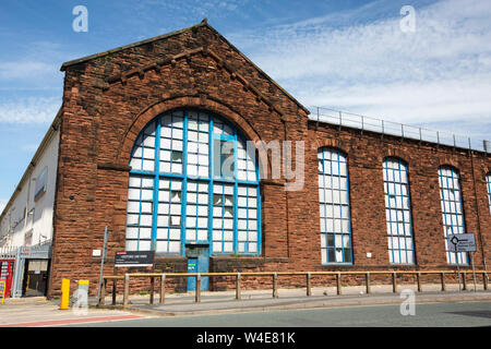 BAE Systems edifici di fabbrica a Barrow in Furness, Cumbria, Regno Unito. Foto Stock