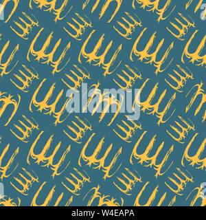 Graffiti su uno sfondo scuro modello senza giunture Illustrazione Vettoriale