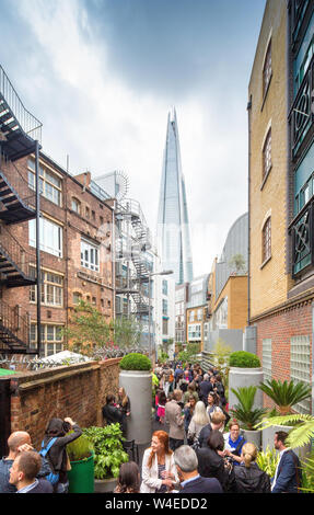 Gibbone di affitto il Giardino Segreto dal Team London Bridge lavora con l'Architecture Foundation e Southwark Council Foto Stock