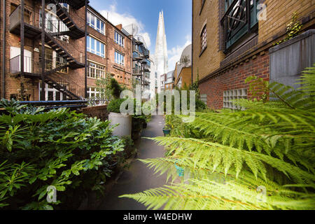 Gibbone di affitto il Giardino Segreto dal Team London Bridge lavora con l'Architecture Foundation e Southwark Council Foto Stock