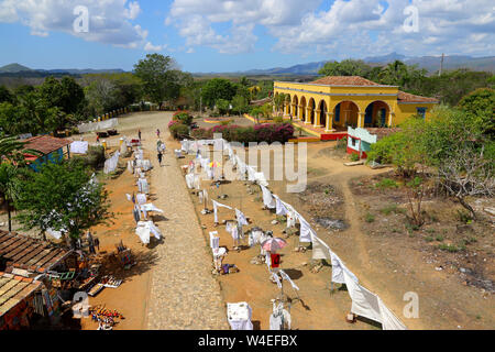 Manaca Iznaga estate in la Valle de los Ingenios di Cuba Foto Stock