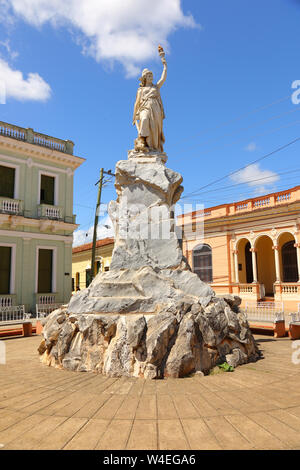 Remedios centro città in Cuba Foto Stock