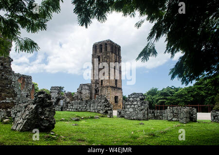 Panama Viejo Foto Stock