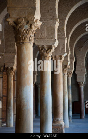 La Gran Mezquita, Kairouan, Tunez, Africa Foto Stock