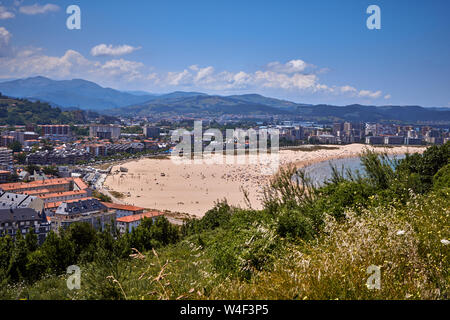 Vacanze estive in laredo cantabria Foto Stock