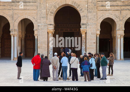 La Gran Mezquita, Kairouan, Tunez, Africa Foto Stock