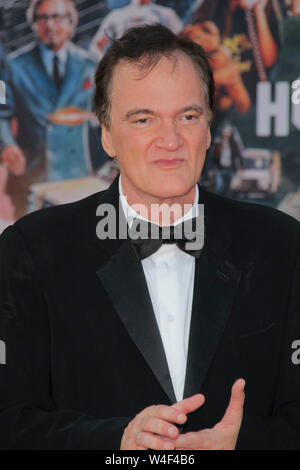 Los Angeles, Stati Uniti d'America. 22 Luglio, 2019. Quentin Tarantino di Sony Pictures' 'Una volta.in Hollywood' Premiere Mondiale tenutasi presso la leva TCL Chinese Theatre di Los Angeles, Stati Uniti d'America, 22 luglio 2019. Photo credit: Giuseppe Martinez/PictureLux Tutti i diritti riservati Credit: PictureLux/Hollywood Archive/Alamy Live News Foto Stock