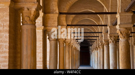 La Gran Mezquita, Kairouan, Tunez, Africa Foto Stock