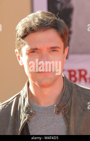 Los Angeles, Stati Uniti d'America. 22 Luglio, 2019. Topher Grace a Sony Pictures' 'Una volta.in Hollywood' Premiere Mondiale tenutasi presso la leva TCL Chinese Theatre di Los Angeles, Stati Uniti d'America, 22 luglio 2019. Photo credit: Giuseppe Martinez/PictureLux Tutti i diritti riservati Credit: PictureLux/Hollywood Archive/Alamy Live News Foto Stock