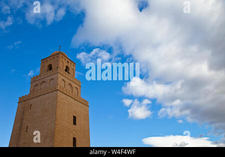 La Gran Mezquita, Kairouan, Tunez, Africa Foto Stock