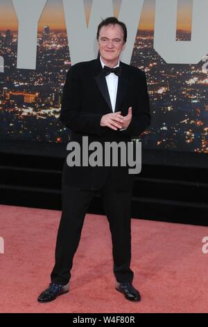 Los Angeles, CA, Stati Uniti d'America. 22 Luglio, 2019. Quentin Tarantino presso gli arrivi PER UNA VOLTA . IN HOLLYWOOD Premiere, TCL teatro cinese (in precedenza Grauman's), Los Angeles, CA Luglio 22, 2019. Credito: Priscilla concedere/Everett raccolta/Alamy Live News Foto Stock