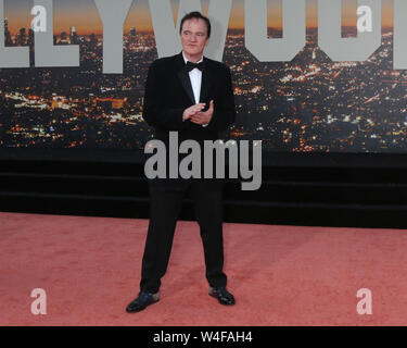 Luglio 22, 2019 - Los Angeles, CA, Stati Uniti d'America - LOS ANGELES - Lug 22: Quentin Tarantino al ''una volta in Hollywood'' Premiere al cinese TCL teatro IMAX sulla luglio 22, 2019 a Los Angeles, CA (credito Immagine: © Kay Blake/ZUMA filo) Foto Stock
