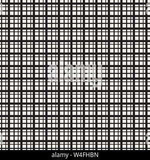 Sfondo di seamless plaid pattern. Illustrazione Vettoriale. Illustrazione Vettoriale