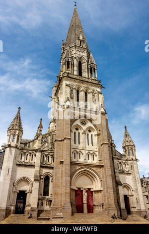 Chiesa Saint Nicolas di Nantes. Loire Atlantique. Pays de la Loire. Francia Foto Stock