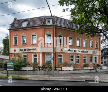 Haus der Gesundheit Medical Center in Godbersenstraße 28, Schmöckwitz, Germania Foto Stock