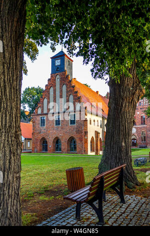 Zinna Abbey, Jueterbog, Germania Foto Stock