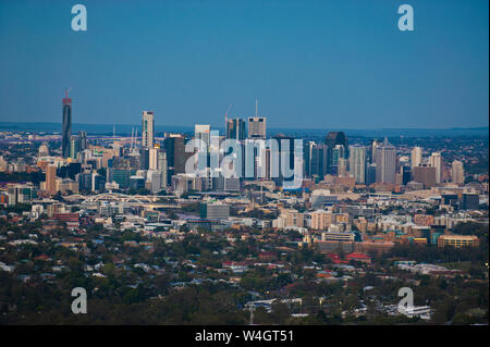 Skyline di Brisbane, Queensland, Australia Foto Stock