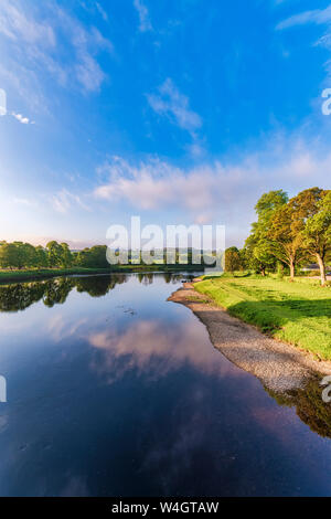 Tay river vicino a Perth, Scozia Foto Stock