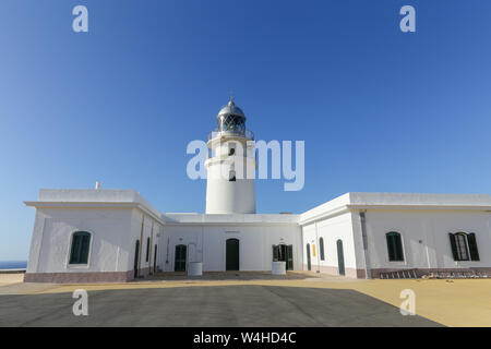 Lungi de Cavalleria faro, Menorca Foto Stock