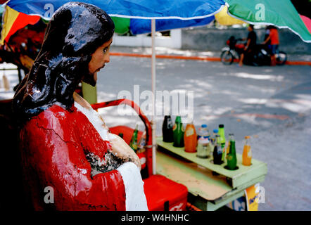 Gesù Cristo in Manila Nord cimitero di Manila in Luzon Metro Manila nelle Filippine del Sud-est asiatico in Estremo Oriente Foto Stock