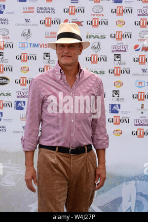 Giffoni Valle Piana, SA, Italia - 20 Luglio 2019 : Woody Harrelson a Giffoni Film Festival 2019 - Il 20 luglio 2019 a Giffoni Valle Piana, Italia. Foto Stock