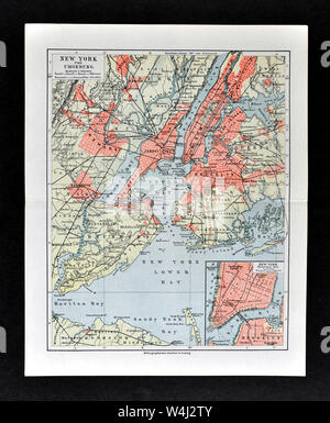 1900 Meyer mappa Foto Stock