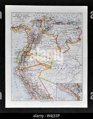 1900 Meyer mappa Foto Stock