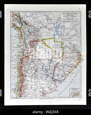 1900 Meyer mappa Foto Stock