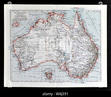 1900 Meyer mappa Foto Stock