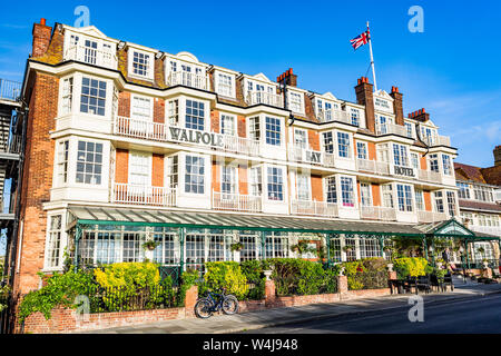 Walpole Bay hotel, Cliftonville, Margate Foto Stock