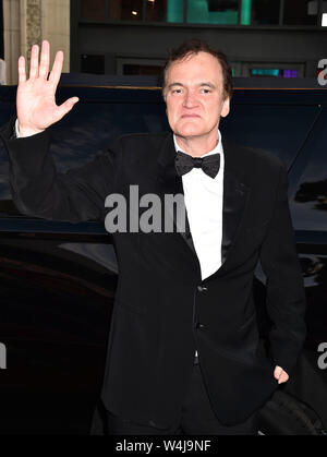 HOLLYWOOD, CA - 22 Luglio: Quentin Tarantino assiste la Sony Pictures' 'Una volta...nell' Hollywood Los Angeles Premiere al TCL Chinese Theatre sulla luglio 22, 2019 a Hollywood, in California. Foto Stock