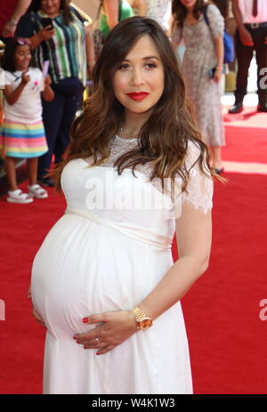 Londra, Regno Unito. 23 Luglio, 2019. Presenter Myleene Klass assiste la dove è Peter Rabbit Premere Giorno al Theatre Royal Haymarket Credito: SOPA Immagini limitata/Alamy Live News Foto Stock