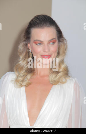 Los Angeles, Stati Uniti d'America. 22 Luglio, 2019. Margot Robbie 22/07/2019 Los Angeles Premiere di " una volta a Hollywood" tenutasi presso la leva TCL Chinese Theatre di Los Angeles, CA Credito: Cronos/Alamy Live News Foto Stock