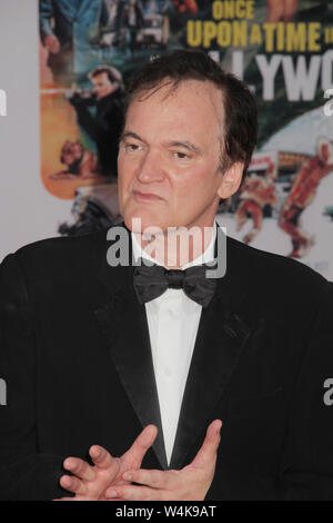 Los Angeles, Stati Uniti d'America. 22 Luglio, 2019. Quentin Tarantino 22/07/2019 Los Angeles Premiere di " una volta a Hollywood" tenutasi presso la leva TCL Chinese Theatre di Los Angeles, CA Credito: Cronos/Alamy Live News Foto Stock