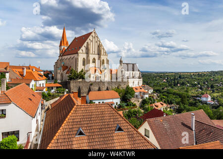 San Nicola' Decanato Chiesa. Znojmo, Repubblica Ceca. Foto Stock