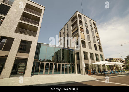 Un nuovo distretto di Aarau, Svizzera Foto Stock