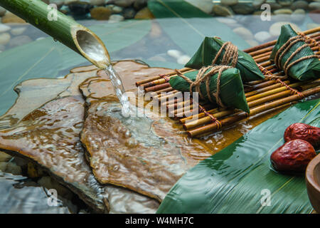 Zongzi Foto Stock