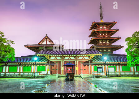 Tempio Shitennoji di Osaka in Giappone. Foto Stock