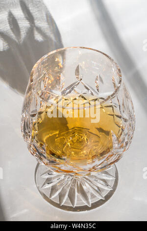 Il Brandy Snifter Still Life Foto Stock