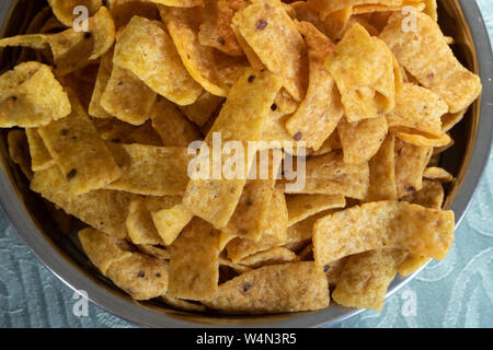 Close up Fritos corn chips, STATI UNITI D'AMERICA Foto Stock