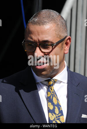 Londn, UK, 24 luglio 2019 James sapientemente MP per Braintree. I politici di Westminster il giorno Boris Johnson ha nominato primo ministro. Credito: JOHNNY ARMSTEAD/Alamy Live News Foto Stock