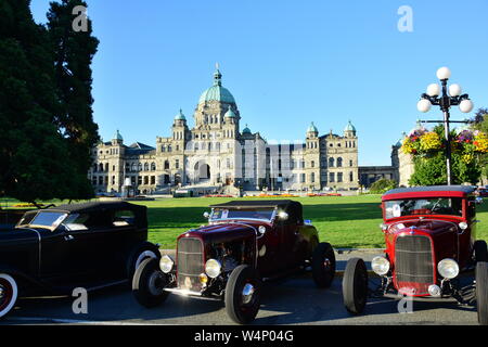 Deuce Coupe giorni car show in Victoria BC.Canada. Foto Stock