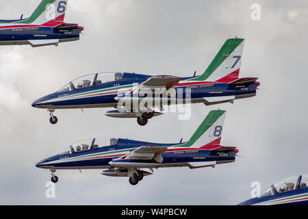 Frecce Tricolori Foto Stock