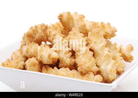 Giapponese tradizionale snack food, Nejirinbo biscotti fritti Foto Stock