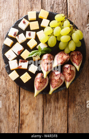 Vassoio Per Antipasti In Ardesia Naturale Quid Gastro, 30x10 Cm, Scrivibile A Gesso E Facile Da Pulire - copertina