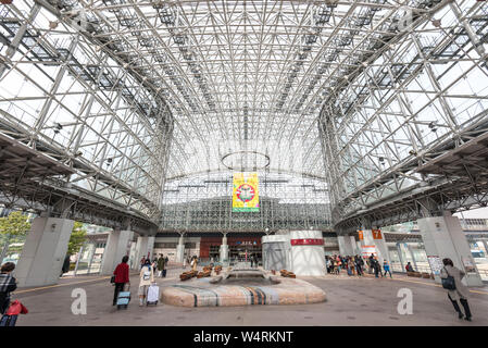 Motenashi Dome, Stazione di Kanazawa, Ishikawa Prefettura, Giappone Foto Stock