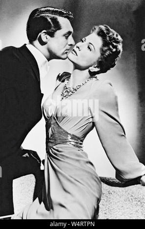 SUSPICI0N 1941 RKO Radio Pictures film con Joan Fontaine e Cary Grant Foto Stock