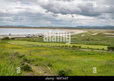 Machaire Rabhartaigh - Magheroarty, Donegal, Irlanda Foto Stock